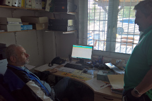 Kampfrichter und Auswerter