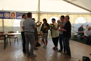 Siegerehrung Königspaar